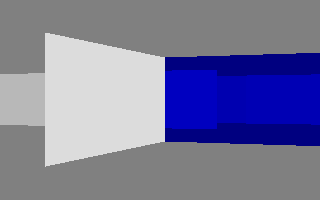 zrzut ekranu: Cieniowanie płaskie